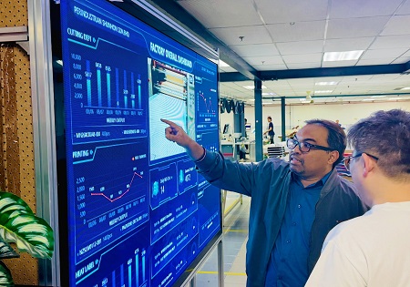 LAWATAN KERJA KE INDUSTRI PEMBUATAN PAKAIAN SUKAN DI BATU PAHAT, JOHOR
