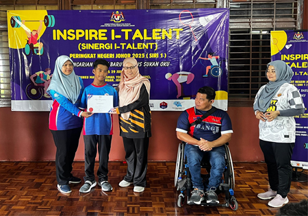 PROGRAM INSPIRE I-TALENT (SIRI 1) PERINGKAT NEGERI JOHOR TAHUN 2025