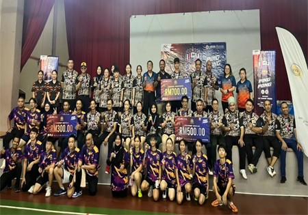 PASUKAN JOHOR BAHRU A BAKAL MEWAKILI NEGERI JOHOR BAGI ACARA SUKAN PING PONG SEMPENA KEJOHANAN LIGA SUKAN KOMUNITI PERINGKAT NEGERI JOHOR 2025