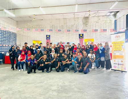 PROGRAM SENAMAN WARGA EMAS AKTIF SIRI 3 PERINGKAT DAERAH PONTIAN 2025 