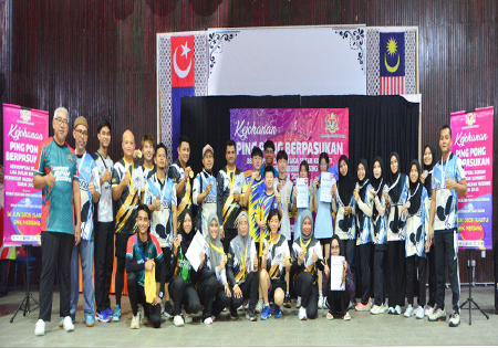 KEJOHANAN PING PONG BERPASUKAN LIGA SUKAN KOMUNITI PERINGKAT DAERAH MERSING 2025