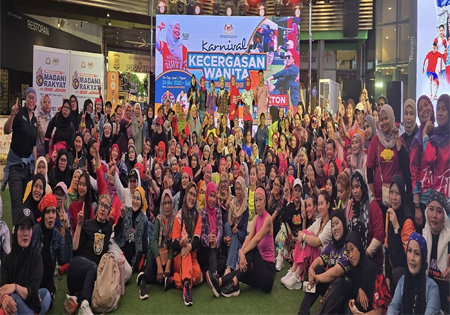 SESI AEROBIKTON SEMPENA KARNIVAL KECERGASAN WANITA PERINGKAT NEGERI JOHOR