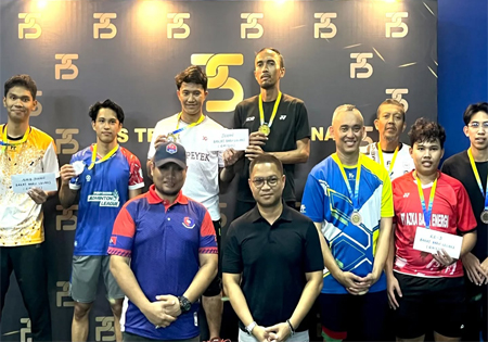 PERTANDINGAN BADMINTON SEMPENA KARNIVAL SUKAN MUHIBBAH PERINGKAT NEGERI JOHOR 2025 