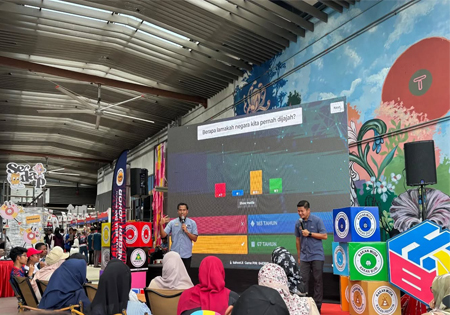 PORT SANTAI JANJI SAMPAI SEMPENA SAMBUTAN HARI BELIA NEGARA PERINGKAT NEGERI JOHOR X PROGRAM MADANI RAKYAT 2025 JOHOR