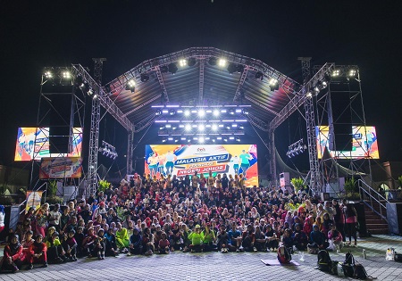 'NIGHT OF FITNESS' MENYERIKAN PROGRAM MALAYSIA AKTIF SEMPENA HARI SUKAN NEGARA PERINGKAT NEGERI JOHOR 2025