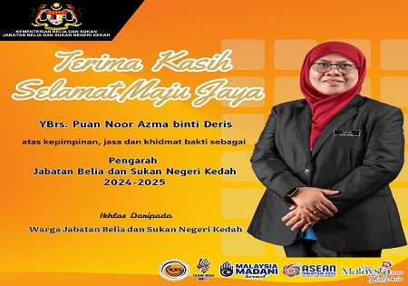 TERIMA KASIH DAN SELAMAT MAJU JAYA