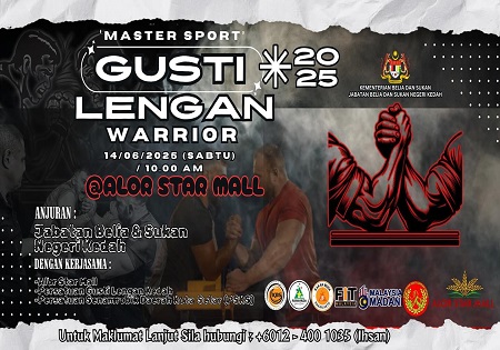 PROGRAM “MASTER SPORT” GUSTI LENGAN WARRIOR PERINGKAT NEGERI KEDAH 2025