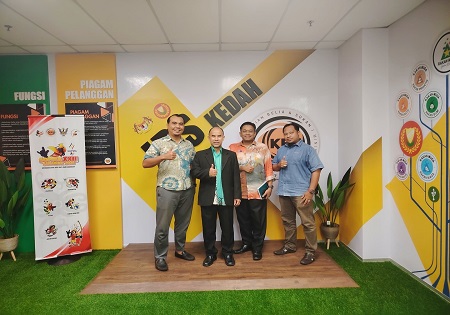 KUNJUNG HORMAT JABATAN PERIKANAN NEGERI KEDAH KE JBSNK
