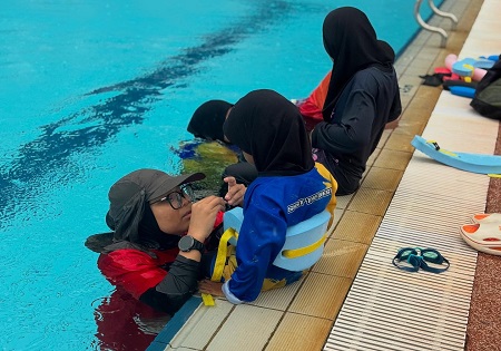 PROGRAM KEMAHIRAN LATIHAN ASAS SUKAN (KLAS) RENANG 2025 SIRI 1  DAERAH KOTA SETAR