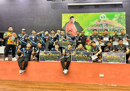 RANGKUMAN KEJOHANAN LIGA SUKAN KOMUNITI PERINGKAT NEGERI KEDAH BAGI SUKAN SEPAK TAKRAW