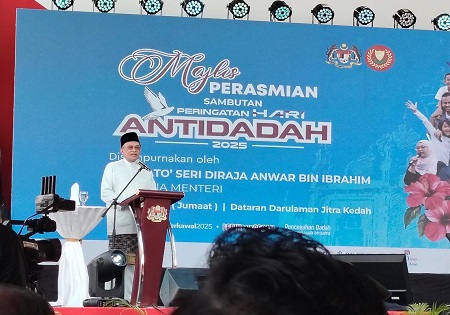 MAJLIS PERASMIAN SAMBUTAN HARI ANTIDADAH KEBANGSAAN 2025 DI JITRA, KEDAH