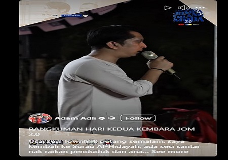 RANGKUMAN MALAM HARI KEDUA KEMBARA JOM 2.0 ZON UTARA 2025