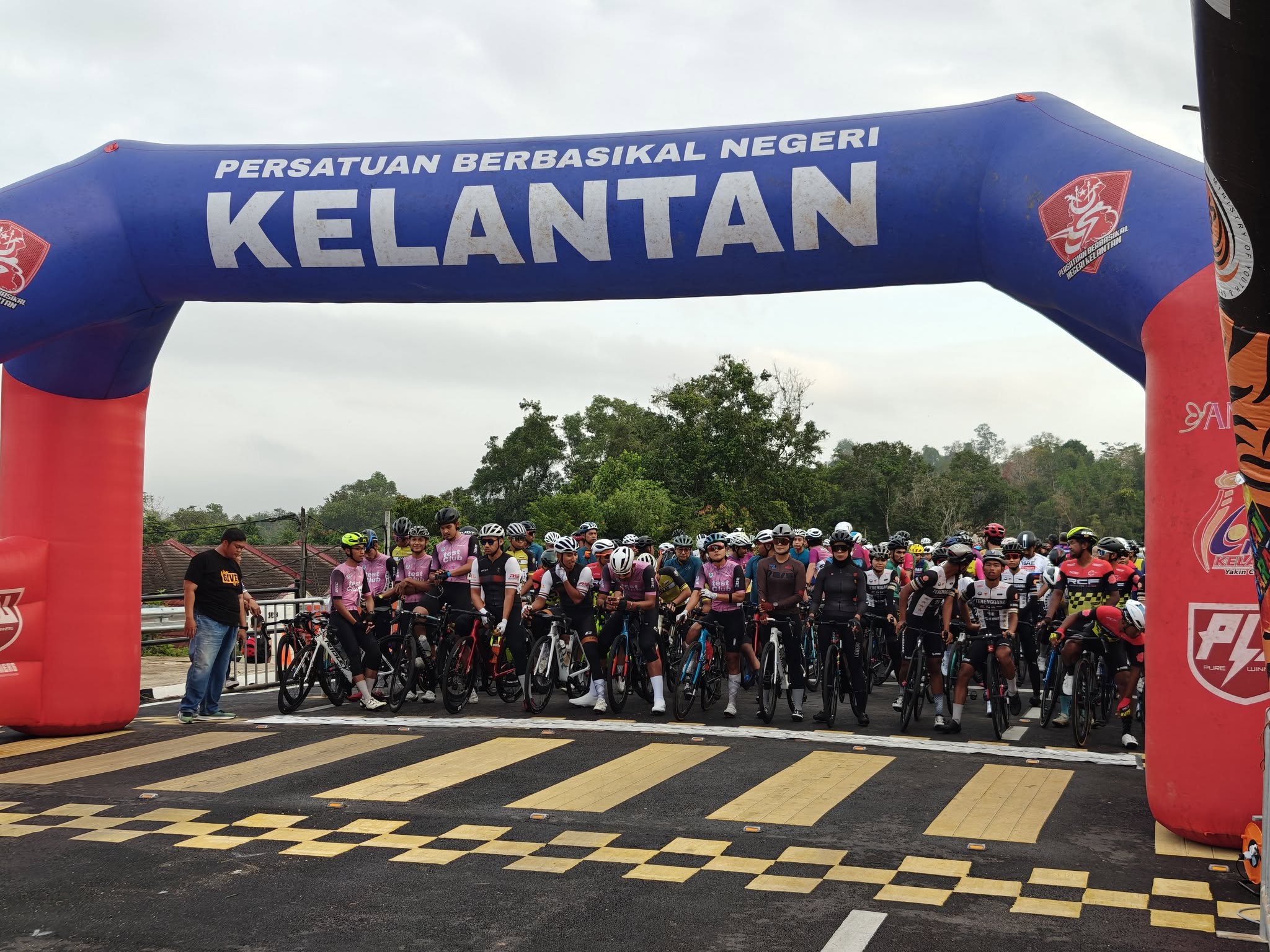ACARA ROAD RACE KELANTAN CYCLING CHALLENGE 2025 BERMULA