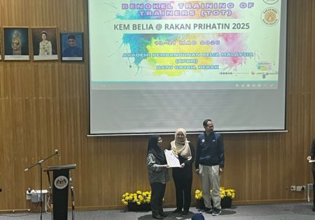 BENGKEL TRAINING OF TRAINERS (TOT) KEM BELIA 2025 BERJAYA DILAKSANAKAN