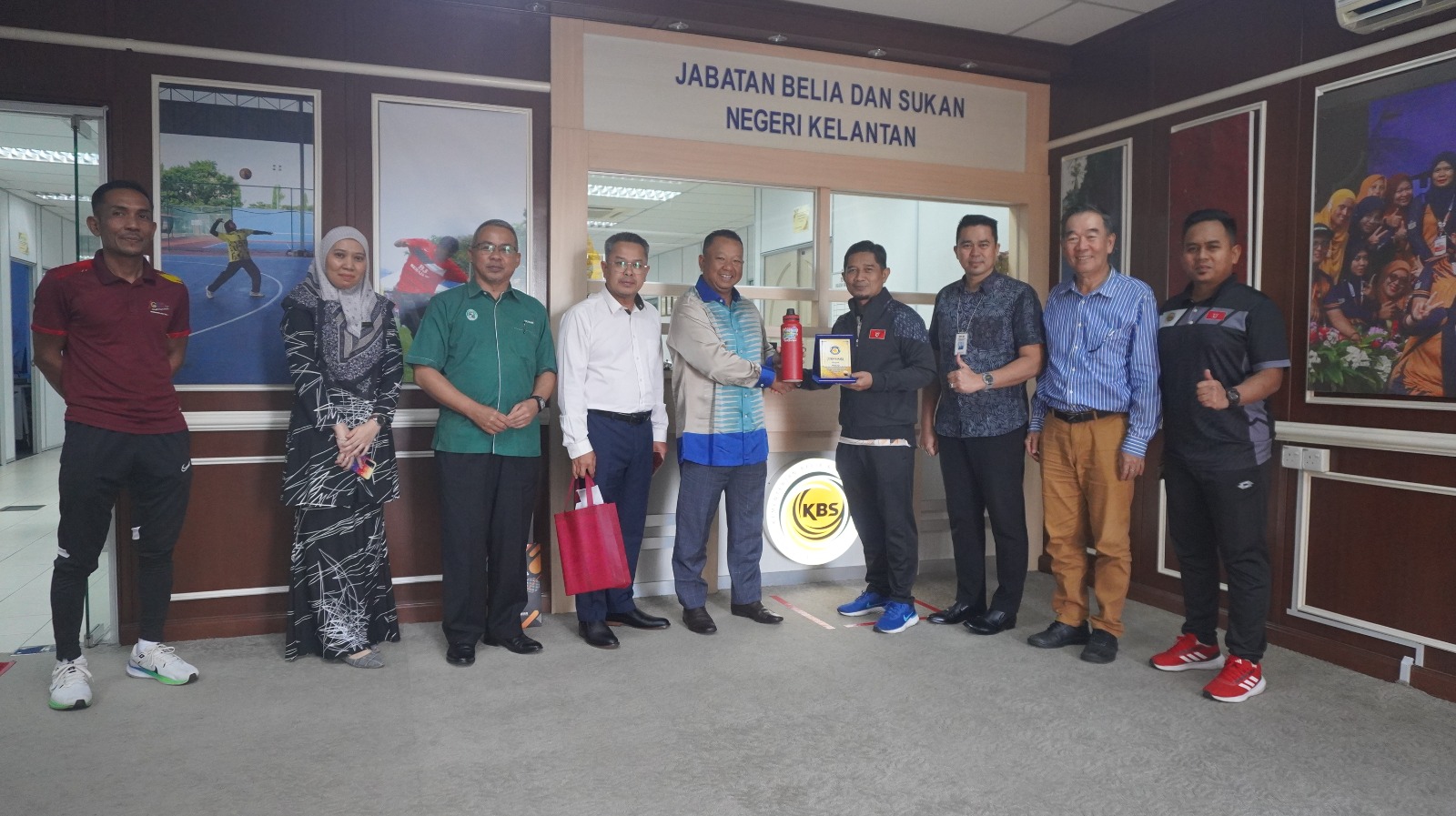KELANTAN GOLF & COUNTRY CLUB (KGCC) CIPTA KERJASAMA BERSAMA JABATAN BELIA DAN SUKAN NEGERI KELANTAN