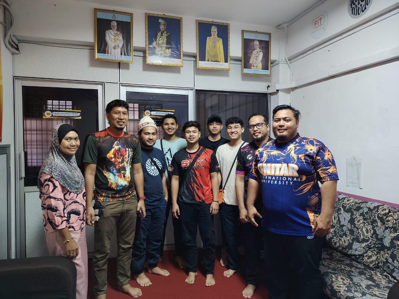 PBSDTM MENERIMA KUNJUNGAN HORMAT DARI PENGGIAT SUKAN BILLIARD TANAH MERAH 