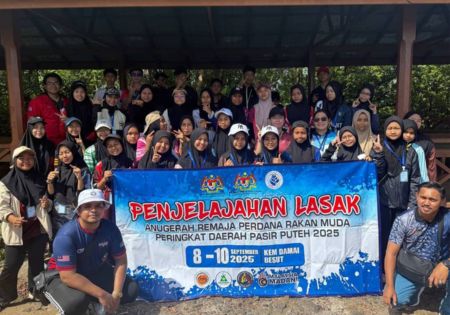 PENJELAJAHAN LASAK ARPRM TAHAP GANGSA DAN PERAK DAERAH PASIR PUTEH BINA JATI DIRI REMAJA DI KEM DAMAI, BESUT
