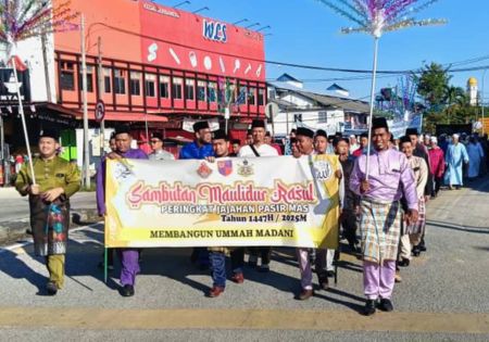 PERARAKAN SEMPENA SAMBUTAN MAULIDUR RASUL PERINGKAT JAJAHAN PASIR MAS 1447H / 2025M