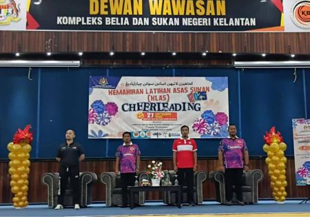 Program KLAS Cheerleading Peringkat Negeri Kelantan Jayakan Usaha Promosi Sukan Baharu
