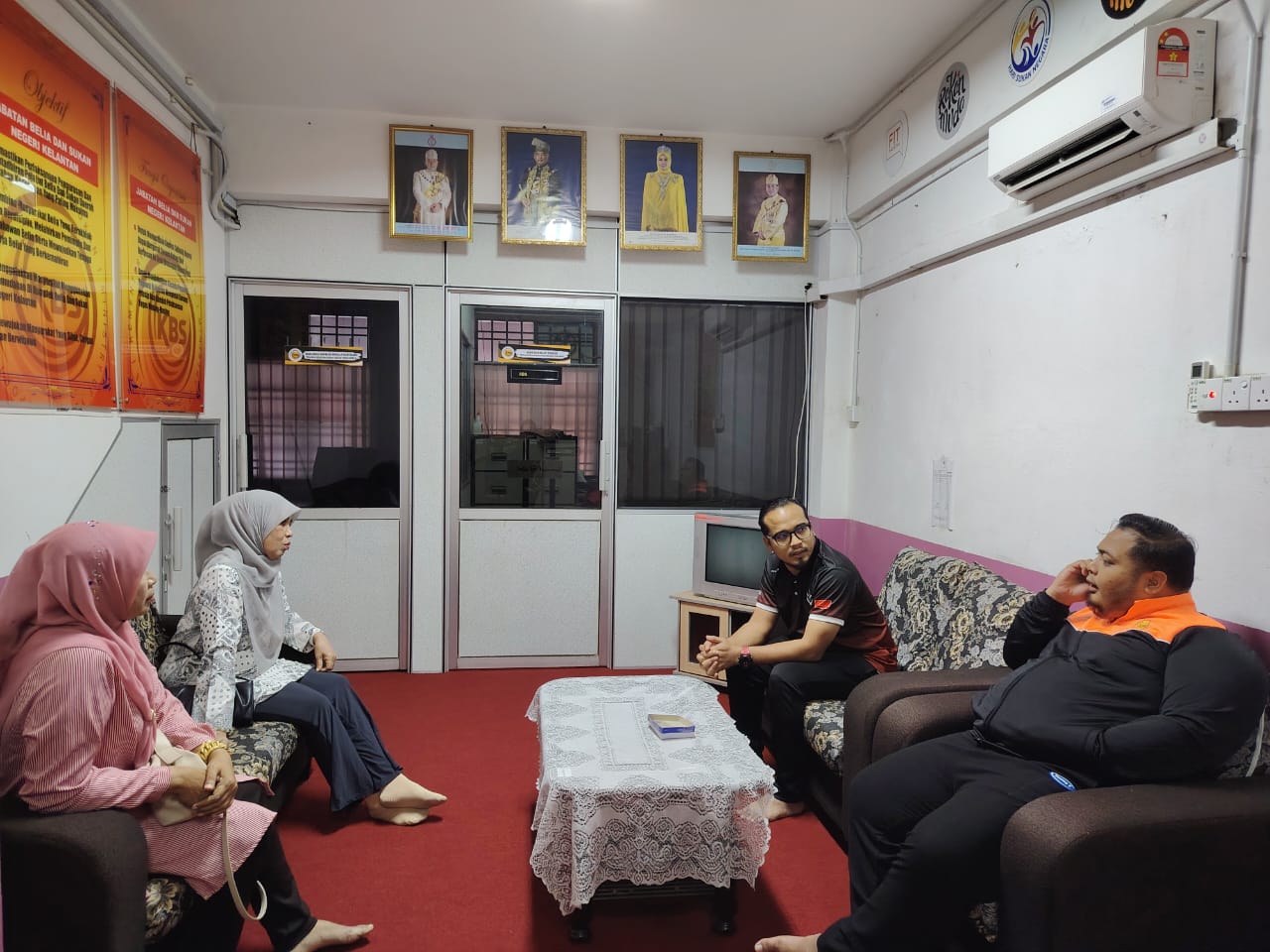 PERBINCANGAN PENGANJURAN KEJOHANAN PETANQUE BAWAH 12 TAHUN DAERAH TANAH MERAH 