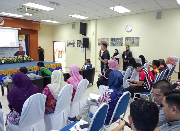 PERHIMPUNAN BULANAN JABATAN BELIA DAN SUKAN NEGERI KELANTAN BIL.1/2025 BERSAMA KETUA PENGARAH JABATAN BELIA DAN SUKAN NEGARA 