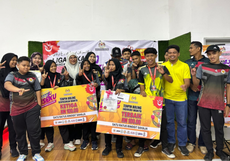 Pasukan Bowling Wanita OKU Gua Musang Mendapat Tempat Ketiga Dalam Liga Sukan OKU Peringkat Negeri Kelantan