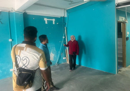 Lawatan Pengarah JBSNK Ke Tapak Pejabat Baharu PBSD Pasir Mas