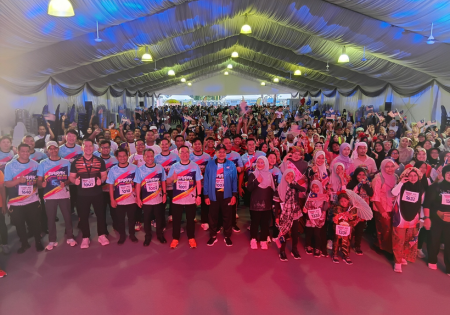 Program MaRak Fun Run Meriahkan Program Madani Rakyat Negeri Kelantan