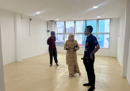 Lawatan Pegawai Baharu ke Ruang Pejabat Baharu PBSD Pasir Mas