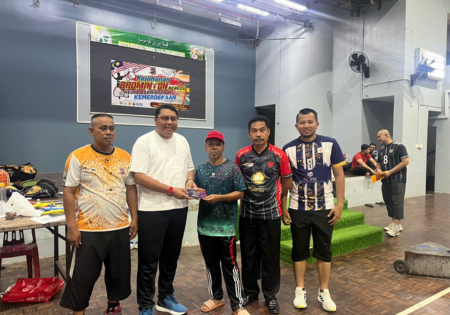 KEJOHANAN BADMINTON BERGU KELAB BADMINTON MJ (KEMERDEKAAN CHAMPIONSHIP) MERIAHKAN SUKAN KOMUNITI GUA MUSANG