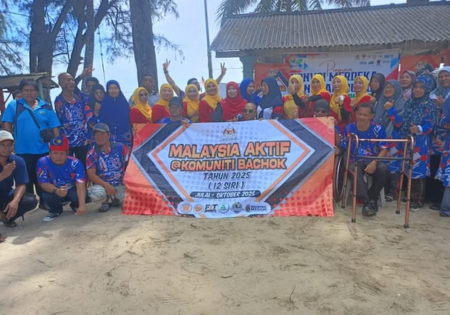 PROGRAM MALAYSIA AKTIF@KOMUNITI PERINGKAT DAERAH BACHOK 2025 SIRI 5 MERIAH DI CHALET SRI TELONG, MELAWI