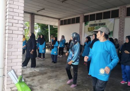 Hujan Tidak Halang Warga Emas Sertai Program Senaman Warga Emas Aktif Daerah Pasir Puteh Siri 8/2025