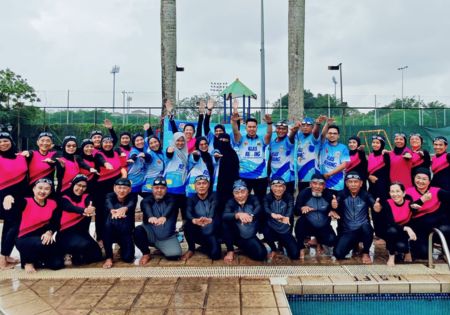 Sesi Ramah Mesra Program KLAS Renang Warga Emas Fasa 3 Daerah Kota Bharu