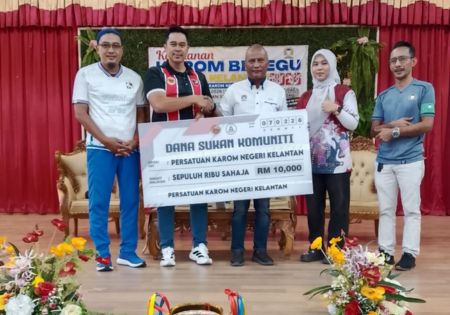 Kejohanan Karom Beregu Terbuka Kelantan Terima Sokongan KBS Melalui Dana Sukan Komuniti