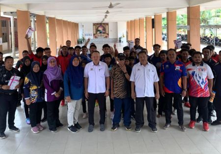 SEMANGAT JUANG YANG TINGGI DI KALANGAN PESERTA INSPIRE iTALENT TUMPAT