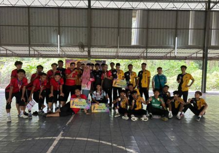 AKSI PADU DAN SEMANGAT LUAR BIASA WARNAI KEJOHANAN FUTSAL LIGA SUKAN KOMUNITI TUMPAT