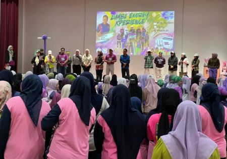 KELAB AEROBIK BUKIT JERING ANJUR ZUMBA ENERGY XPERINCE JELI