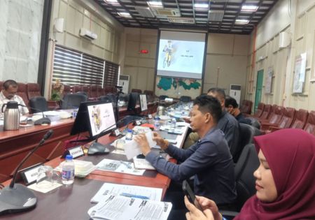 Pembentangan Dan Penyelarasan Hari Sukan Negara Peringkat Daerah Gua Musang Dalam Mesyuarat Majlis Sukan Jajahan