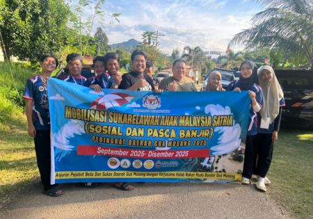 Program Mobilisasi Sukarelawan Anak Malaysia (Satria) Sosial Dan Pasca Banjir Peringkat Daerah Gua Musang Di Pos Pasik