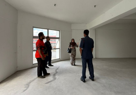 Pemeriksaan Keselamatan Bangunan Baharu PBSD Pasir Mas