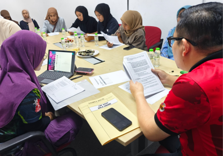 Taklimat Teknikal Dan Pengundian Acara Bola Jaring Liga Sukan Komuniti (LSK) 2025 Daerah Machang