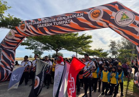 Hari Sukan Negara (HSN 2025 Peringkat Daerah Tumpat Disambut Meriah