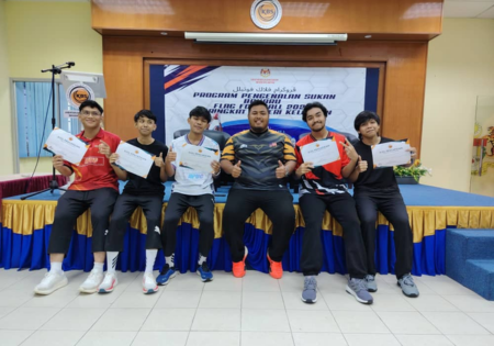 Belia Tanah Merah Sertai Kursus Flag Football : Memperkasa Generasi Sukan!