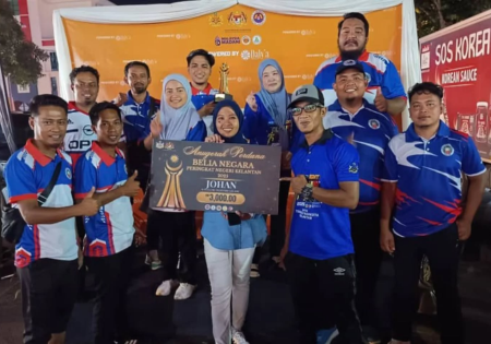 Afiq Aiman Unggul Di Pentas Anugerah Belia Negara Peringkat Negeri Kelantan 2025