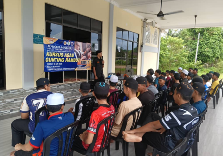 Program Rakan Mahir: Skills For Life Siri 1 @ Daerah Machang 2025 – Kursus Asas Gunting Rambut