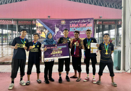 Hujung Tanjung C Raih Kejuaraan Kejohanan Sepak Takraw Liga Sukan Komuniti (LSK) Kota Bharu 2025