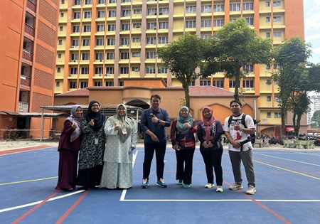 LAWATAN TAPAK BAGI PROGRAM SEMARAK HARI BELIA NEGARA PERINGKAT KAWASAN TITIWANGSA/SETIAWANGSA