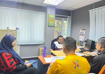 Sesi Perjumpaan Pegawai Kakitangan Pejabat Belia dan Sukan Kawasan Seputeh