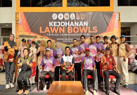 MAJLIS PERASMIAN KEJOHANAN LAWN BOWLS TRIPLES CHAMPIONSHIPS 2025