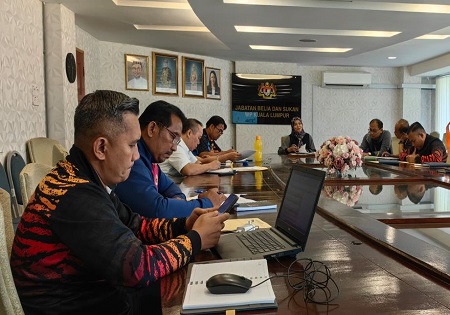 PBSK CHERAS / BANDAR TUN RAZAK HADIR MESYUARAT PENYELARASAN BAHAGIAN RAKAN MUDA JBSWPKL